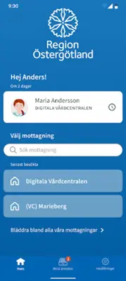 Din Vård Region Östergötland android App screenshot 3